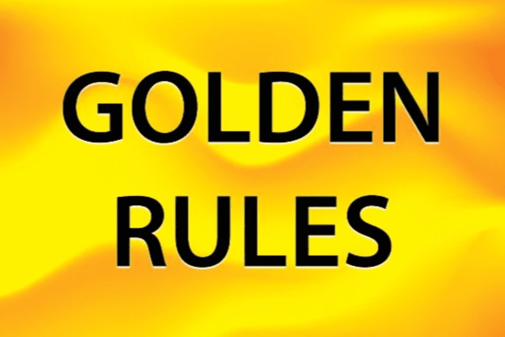 Golden Rules