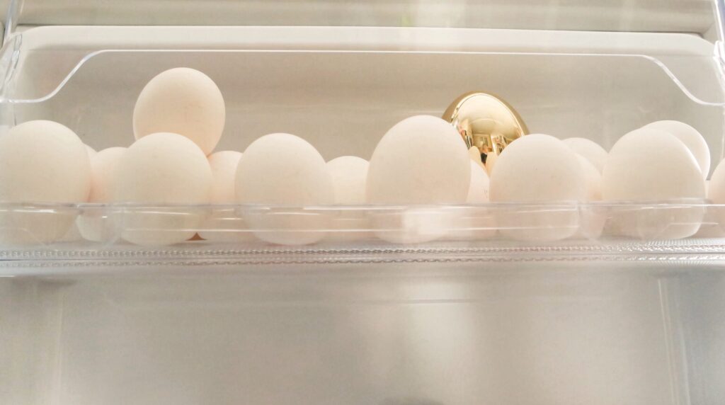 Eggs all in one water