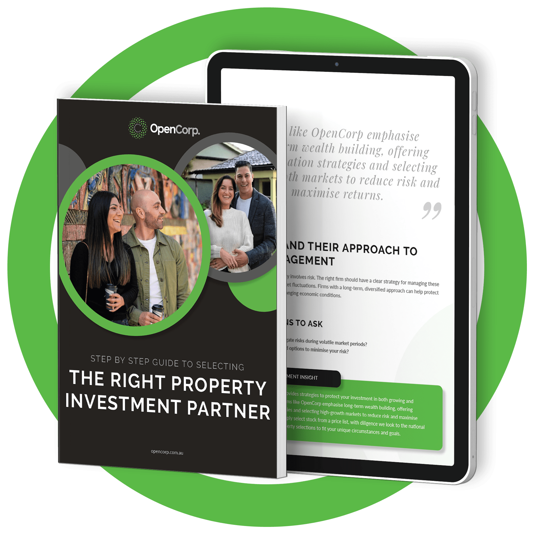 The Right Property - Mockup Circle