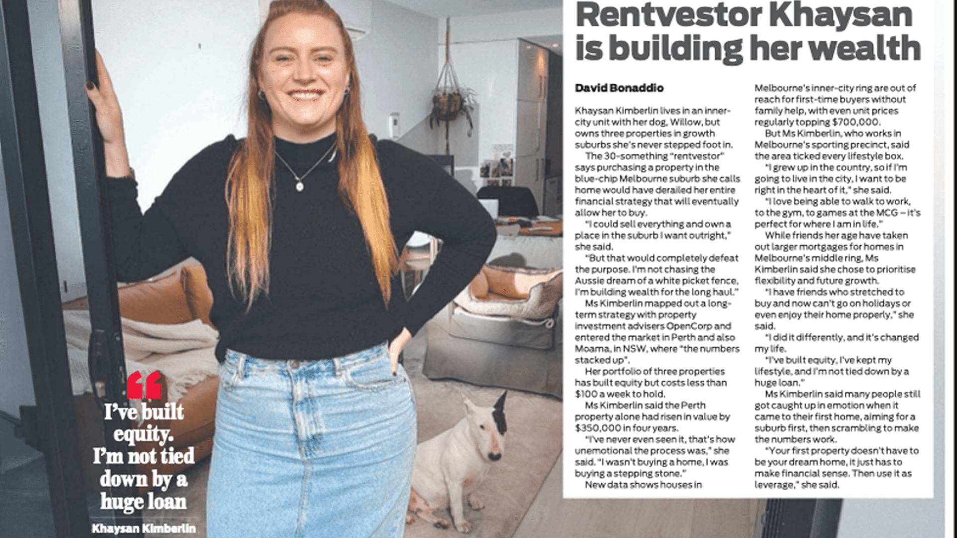 OpenCorp Rentvestor Khaysan is Building Her Wealth - Featured Image