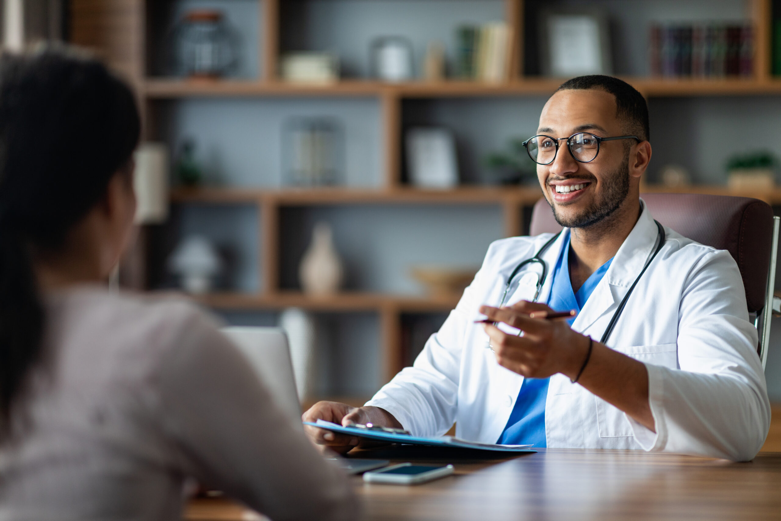 Doctor consulting