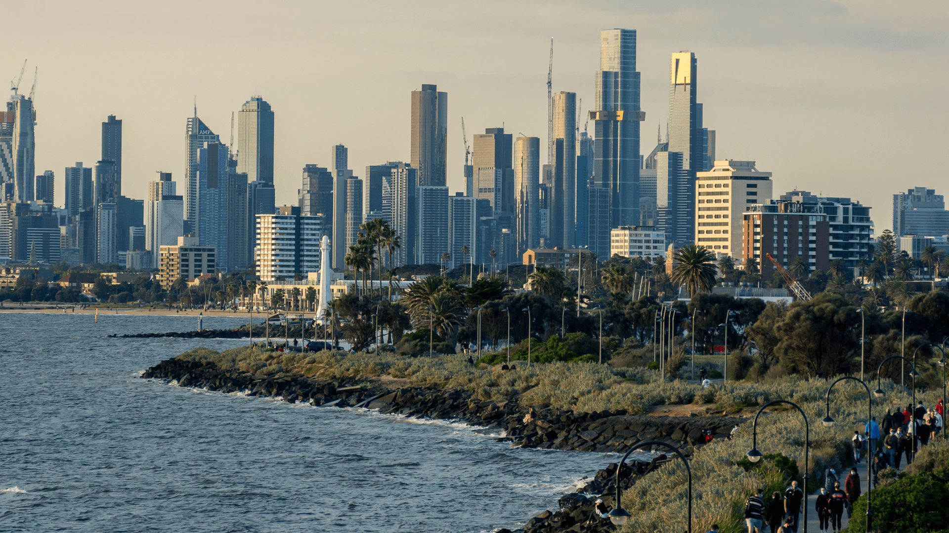 Skyline of Melbourne